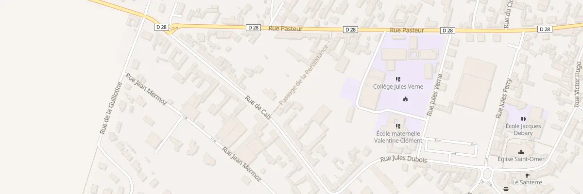 Plan du 12 Rue de Caix à Rosières-en-Santerre