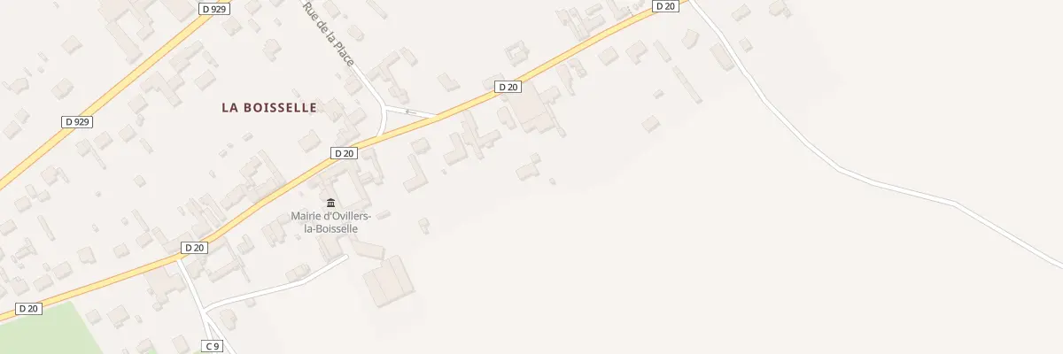 Plan du 36 Rue Georges Cuvillier à Ovillers-la-Boisselle