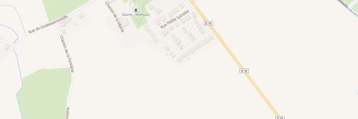 Plan du 9 Che du Cordeau à Berthen