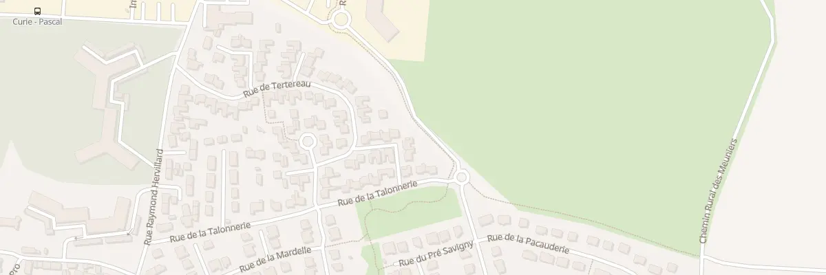 Plan du 57 All de Beaudédit à Vaux-le-Pénil