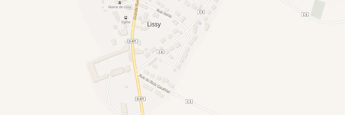 Plan du 3 Rue des Hauldres à Lissy