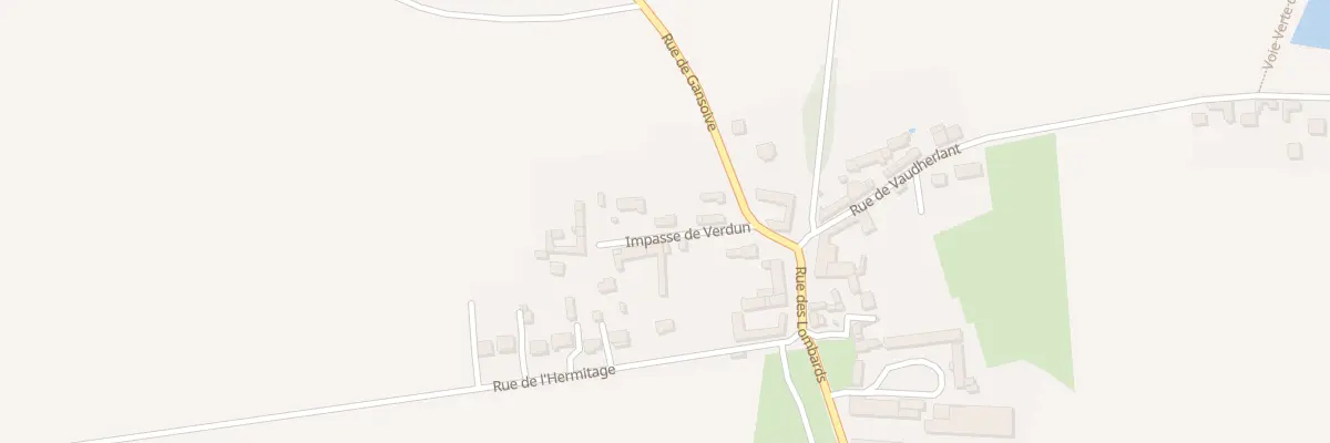 Plan du 50 Imp de Verdun au Fayel