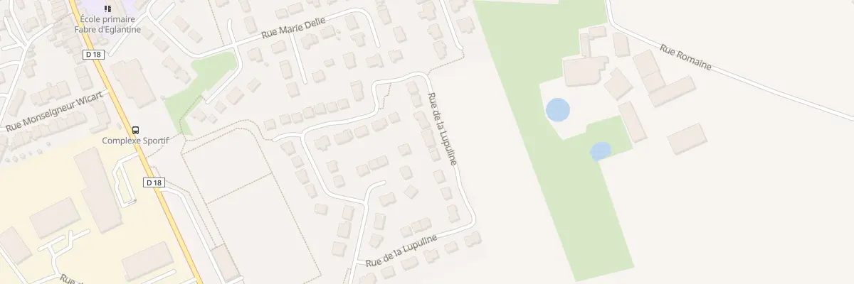 Plan du 40 Rue de la Lupuline à Méteren