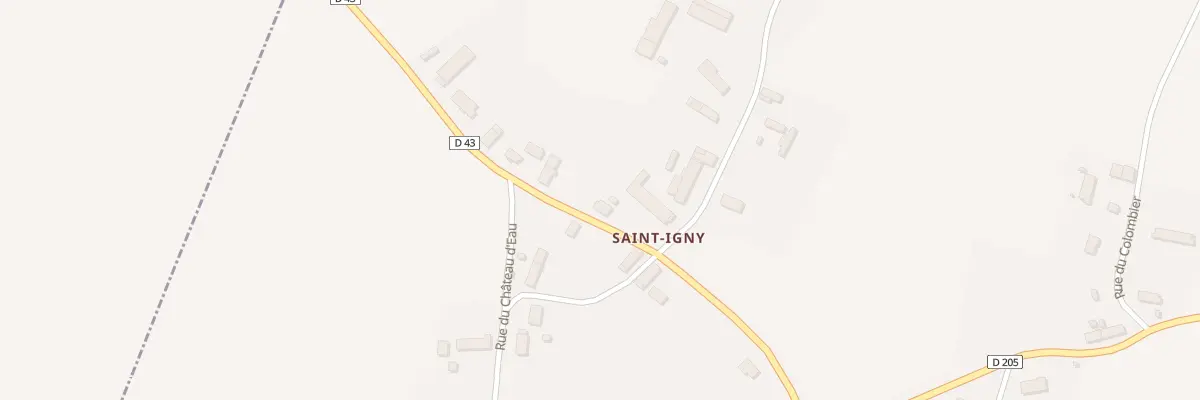 Plan du 10 Rue de Baugy à Gron