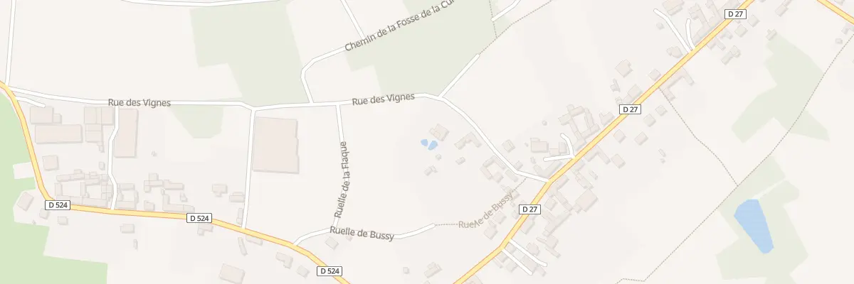 Plan du 9 Rue des Vignes à Boulogne-la-Grasse