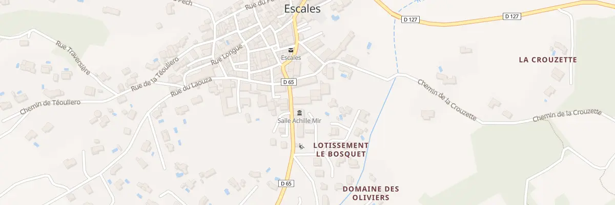 Plan du 5B Rue Hervé Guiraud à Escales