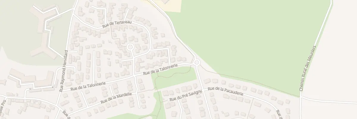 Plan du 329 Che de la Talonnerie à Vaux-le-Pénil