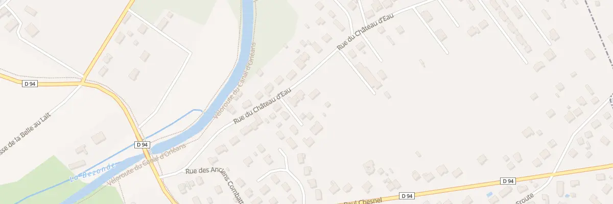 Plan du 262 Rue du Château d’Eau à Pannes