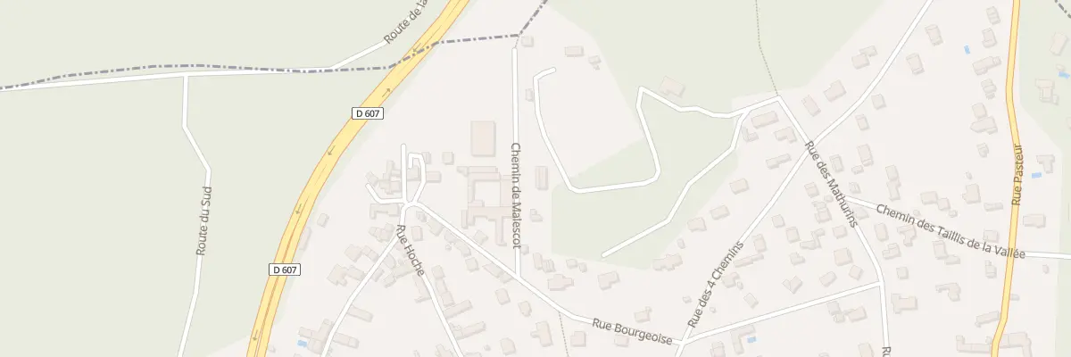 Plan du 4 Che de Malescot à Bourron-Marlotte
