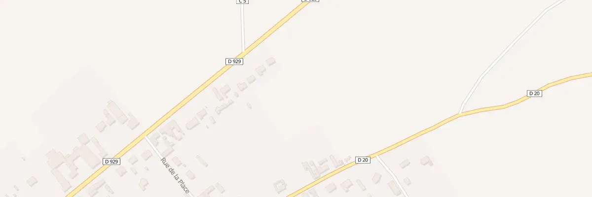 Plan du 66 Rte de Bapaume à Ovillers-la-Boisselle