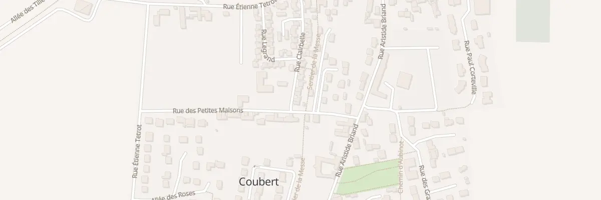 Plan du 31 Rue Clairbelle à Coubert
