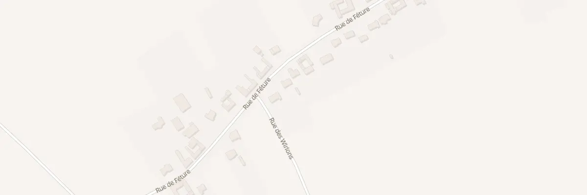 Plan du 689 Rue de Féture à La Couture