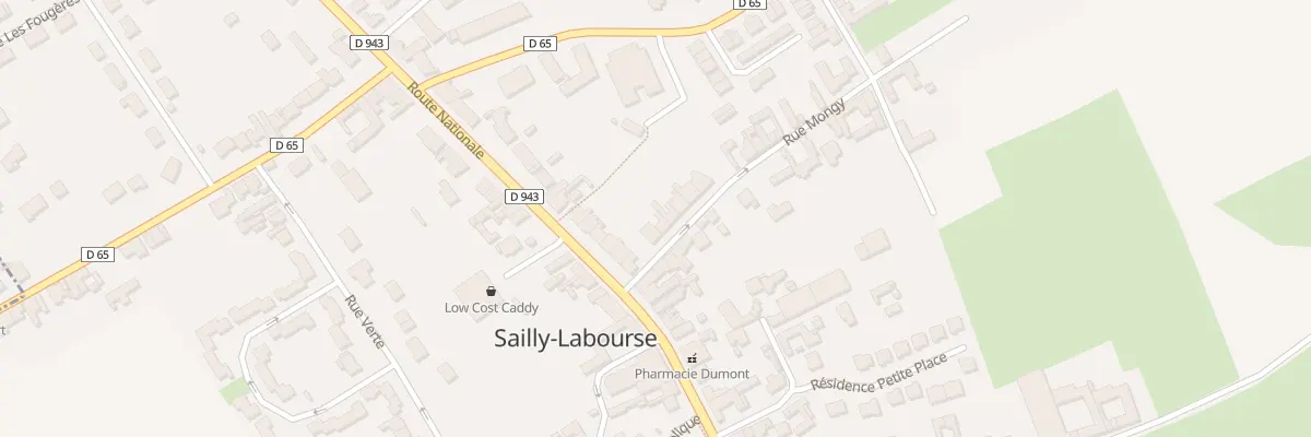 Plan du 3 Rue Mongy à Sailly-Labourse