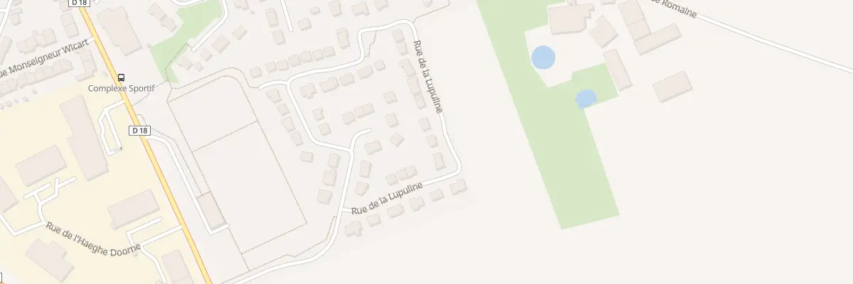 Plan du 46 Rue de la Lupuline à Méteren