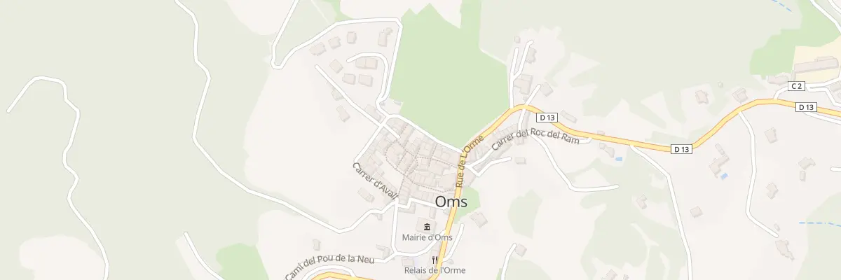 Plan du 7 Cae de la Calcine à Oms