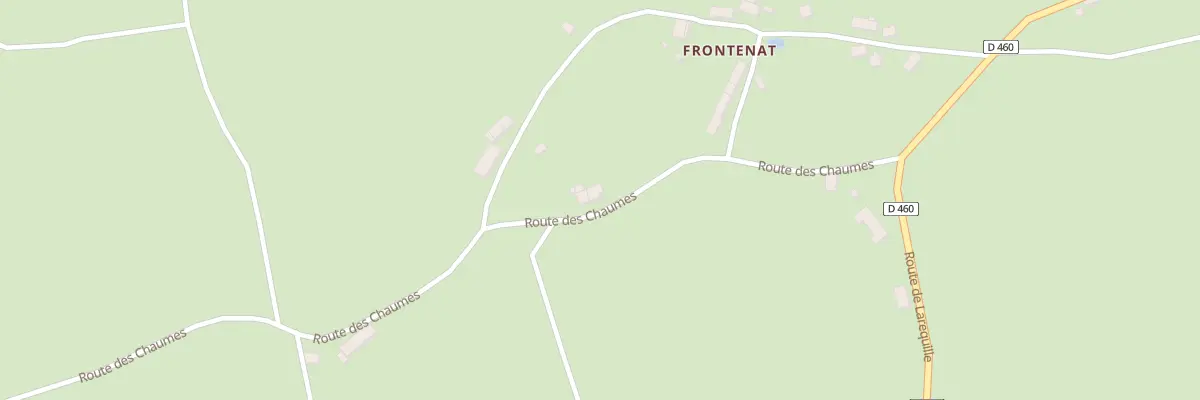 Plan du 10 Rte des Chaumes Frontenat à Ronnet