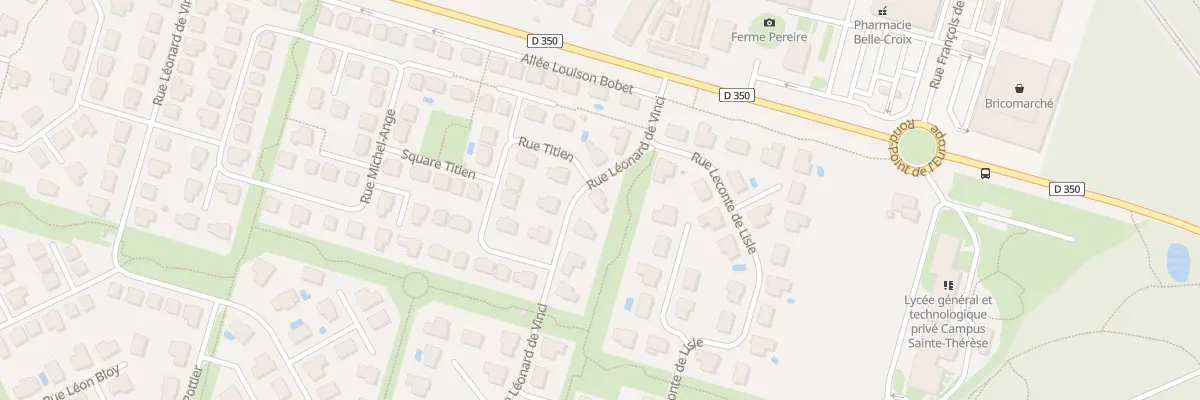 Plan du 3 Rue Léonard de Vinci à Ozoir-la-Ferrière