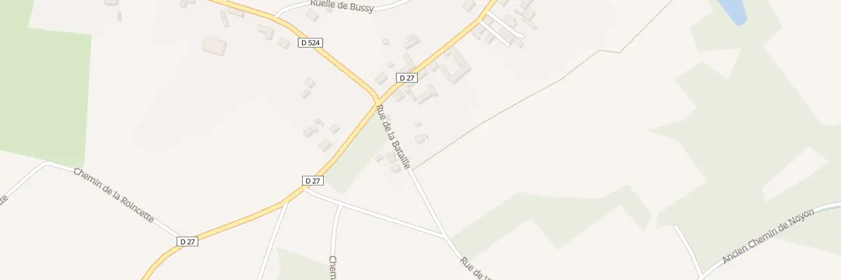Plan du 1 Rue de la Bataille à Boulogne-la-Grasse