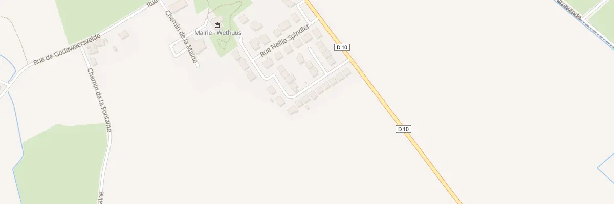 Plan du 7 Che du Cordeau à Berthen