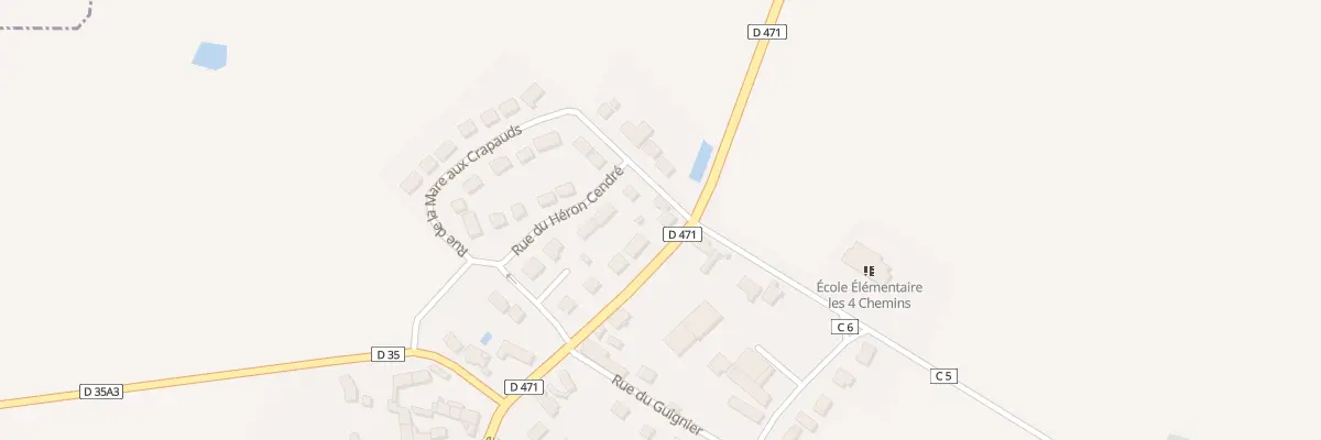 Plan du 43 Rue Grande à Lissy