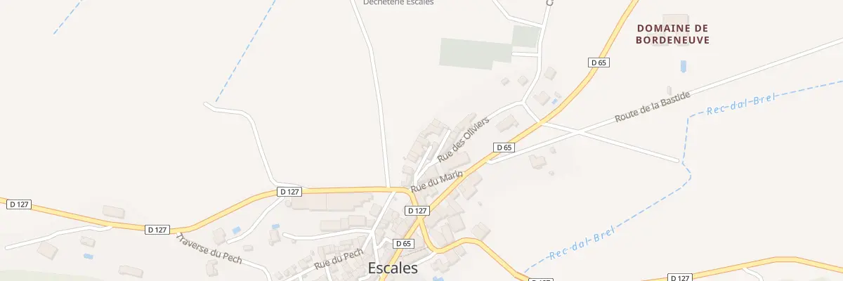 Plan du 7 Imp des Pins à Escales