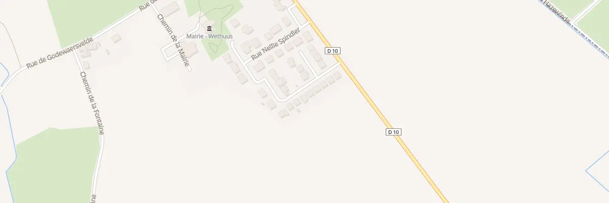 Plan du 6 Che du Cordeau à Berthen