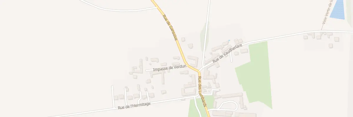 Plan du 18 Imp de Verdun au Fayel