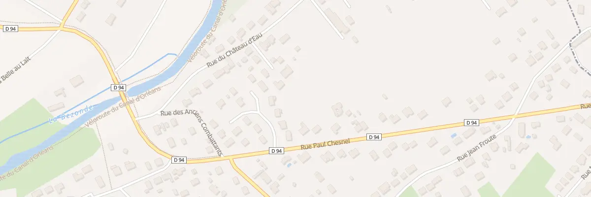 Plan du 220 Rue du Château d’Eau à Pannes
