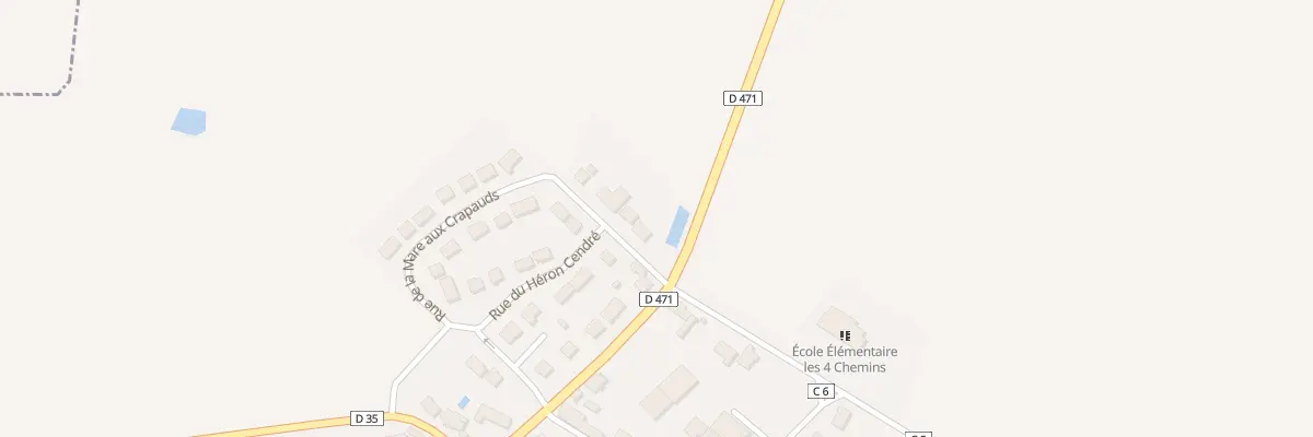Plan du 2 Rue de la Mare aux Crapauds à Lissy