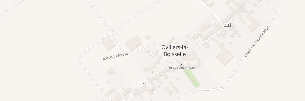 Plan du 1 Rue du 19 Eme Ri à Ovillers-la-Boisselle