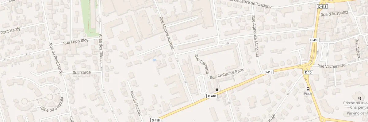 Plan du 33 Rue Marthe Aureau à Lagny-sur-Marne