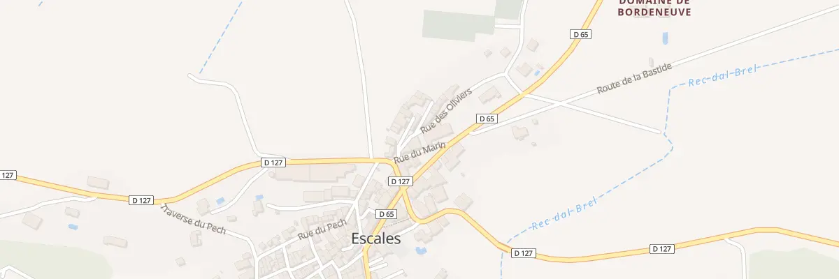 Plan du 3 Rue du Marin à Escales