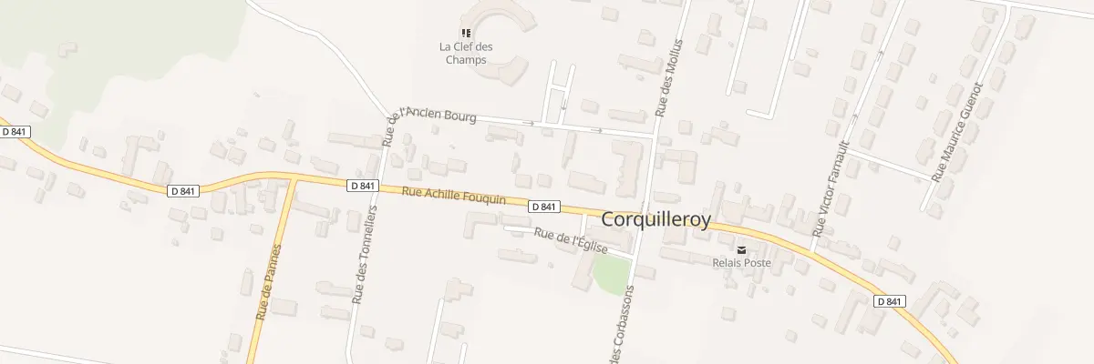 Plan du 4 Rue Achille Fouquin à Corquilleroy