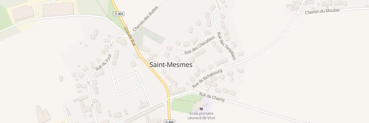 Plan du 47 Rue des Chevaliers à Saint-Mesmes