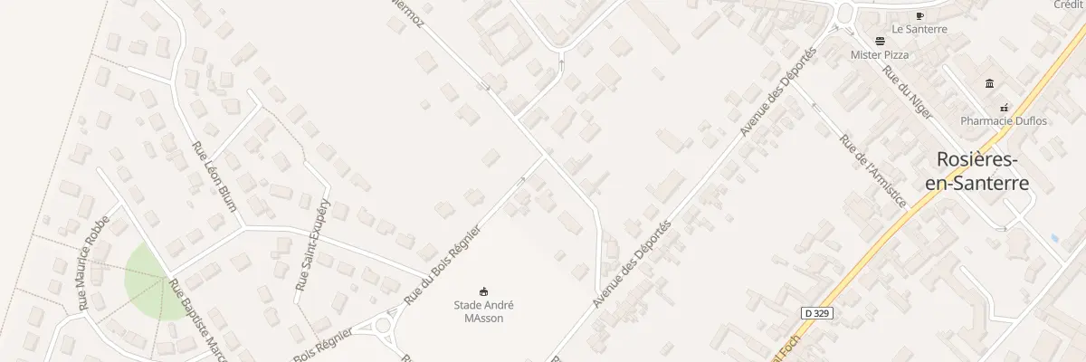 Plan du 4 Rue Jules Digeon à Rosières-en-Santerre