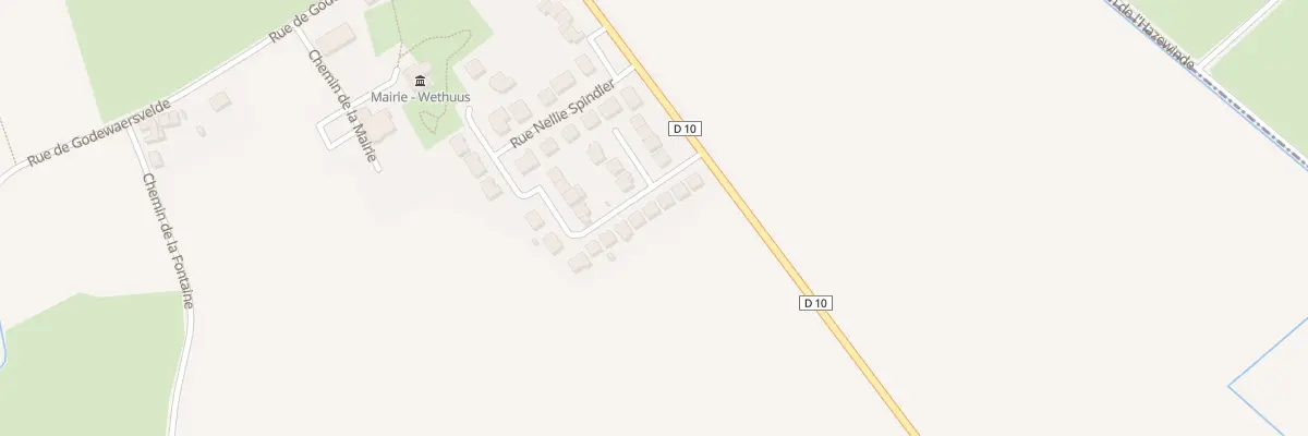 Plan du 4 Che du Cordeau à Berthen