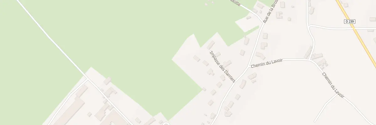 Plan du 7 Imp des Darriers à Chamblet