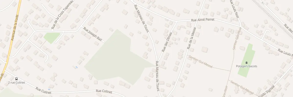Plan du 66 Rue Moreau de Tours à Bois-le-Roi