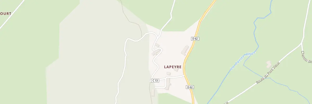 Plan du 6068 Lapeyre au Claux