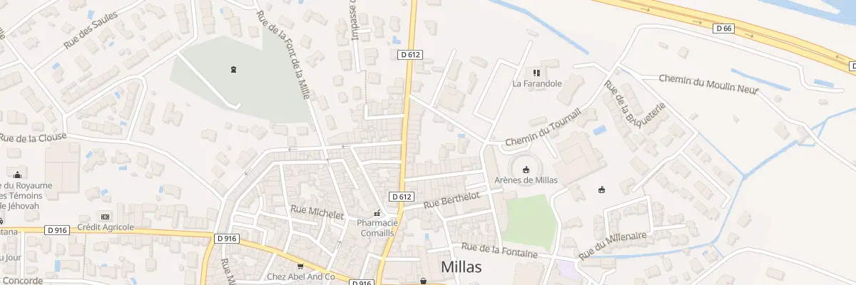 Plan du 32 Av du 8 Mai 1945 à Millas