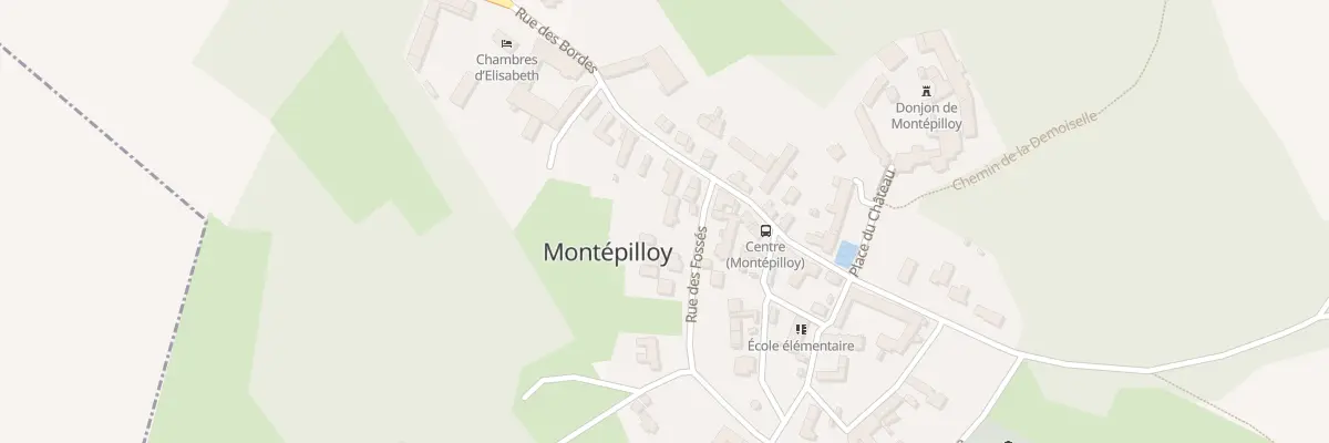 Plan du 1 Rue des Fossés à Montépilloy