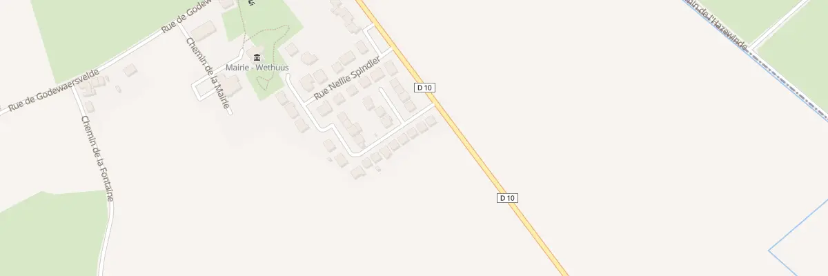 Plan du 3 Che du Cordeau à Berthen