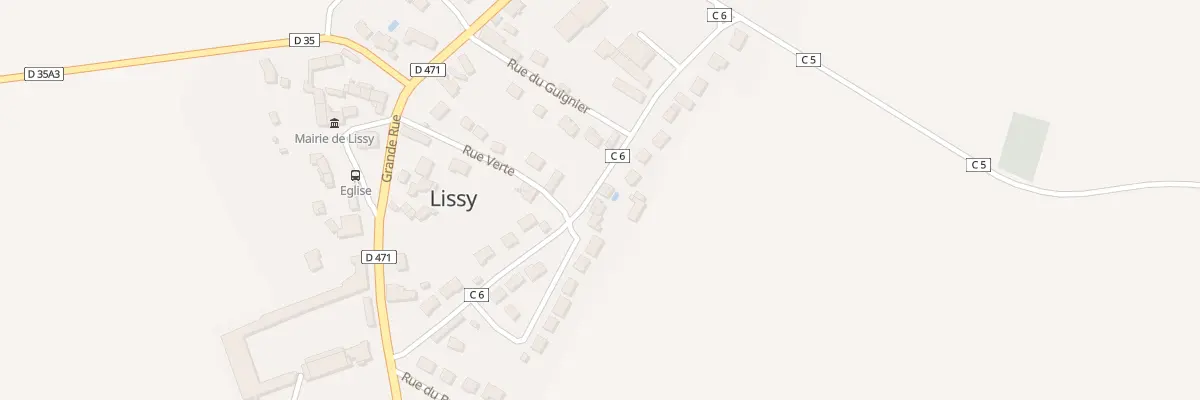Plan du 26 Rue de Soignolles à Lissy