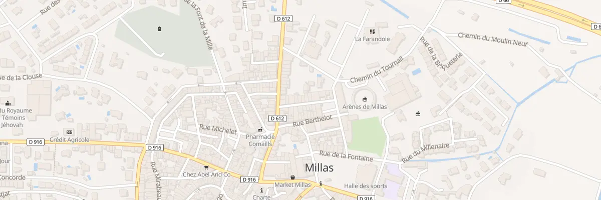 Plan du 9 Rue Lieutenant Basseras à Millas