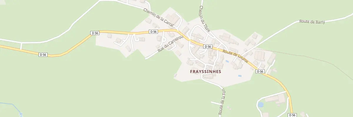 Plan du 5184 Frayssinhes au Vibal