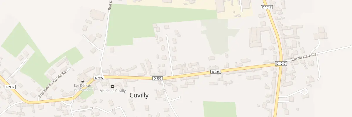 Plan du 4 Vc Lotissement Keller à Cuvilly