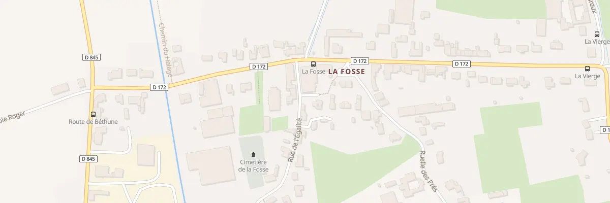 Plan du 93 Rue de l’Egalite à Lestrem