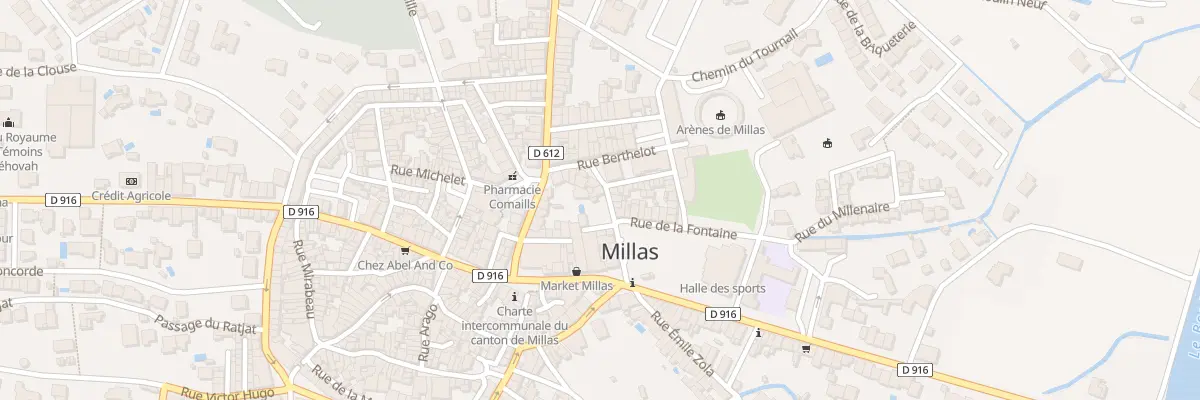 Plan du 13B Rue de l’Hopital à Millas
