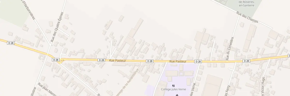 Plan du 112 Rue Pasteur à Rosières-en-Santerre