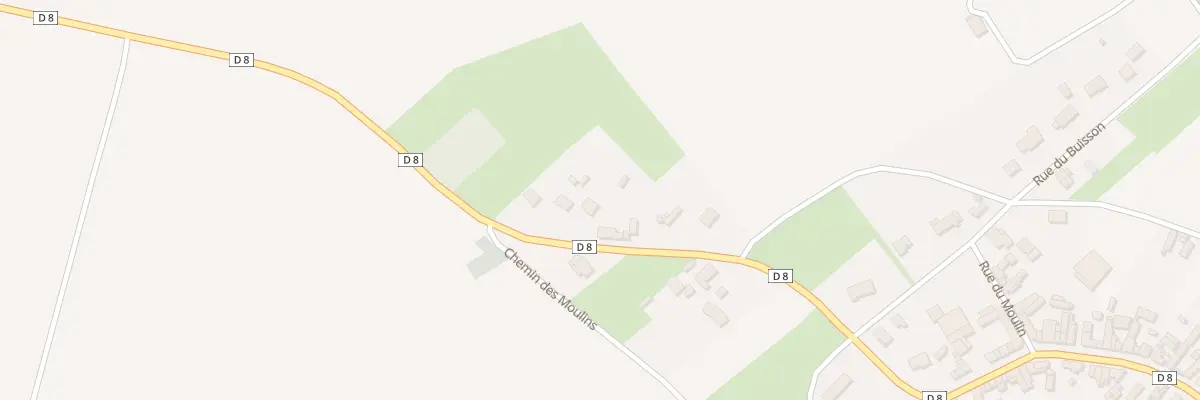 Plan du 100 Rue du Moulin à Bucquoy